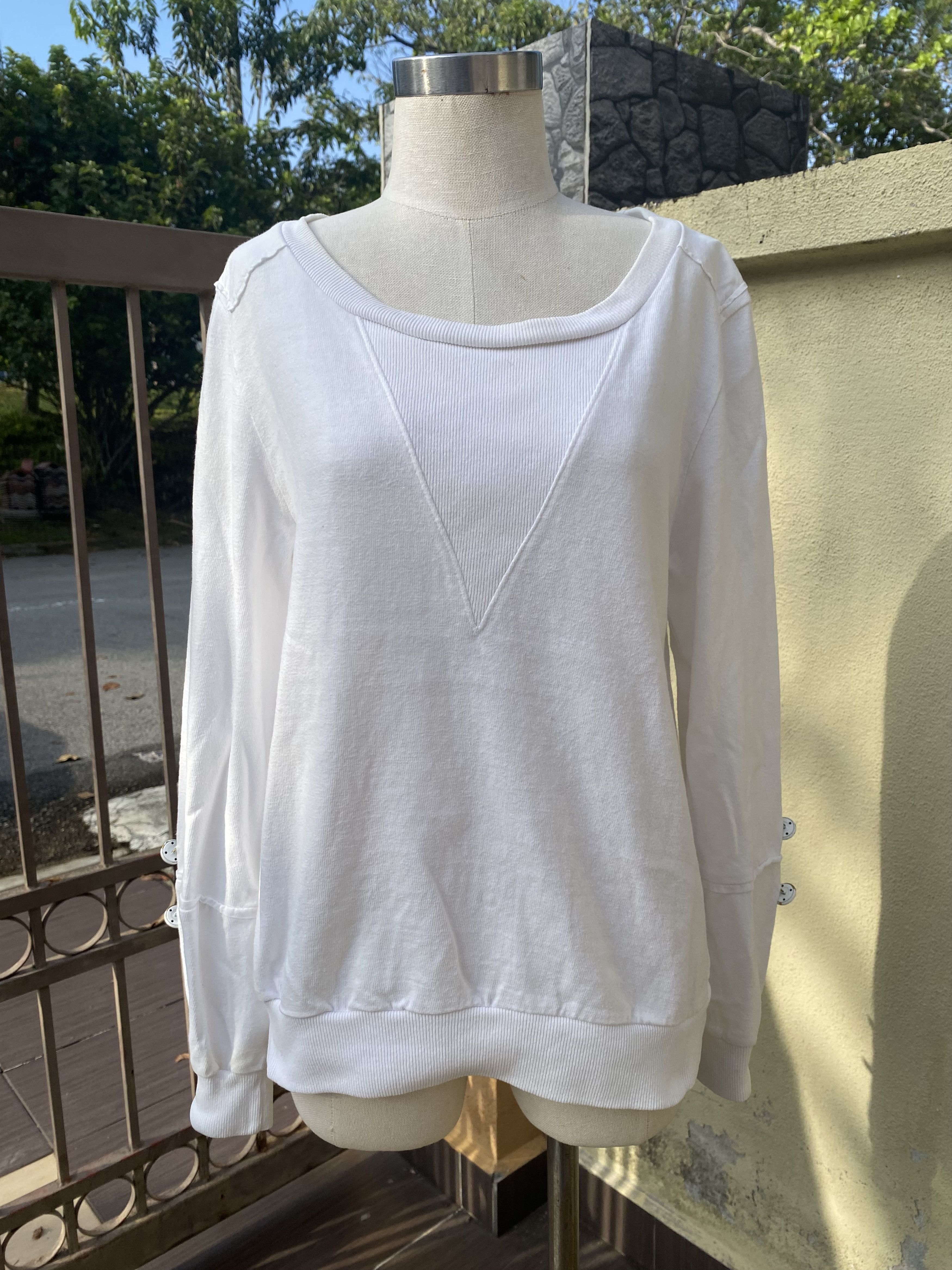 Cosmic Wonder × Japanese Brand white sweatshirt Size S / US 4 / IT 40 - 3 Thumbnail