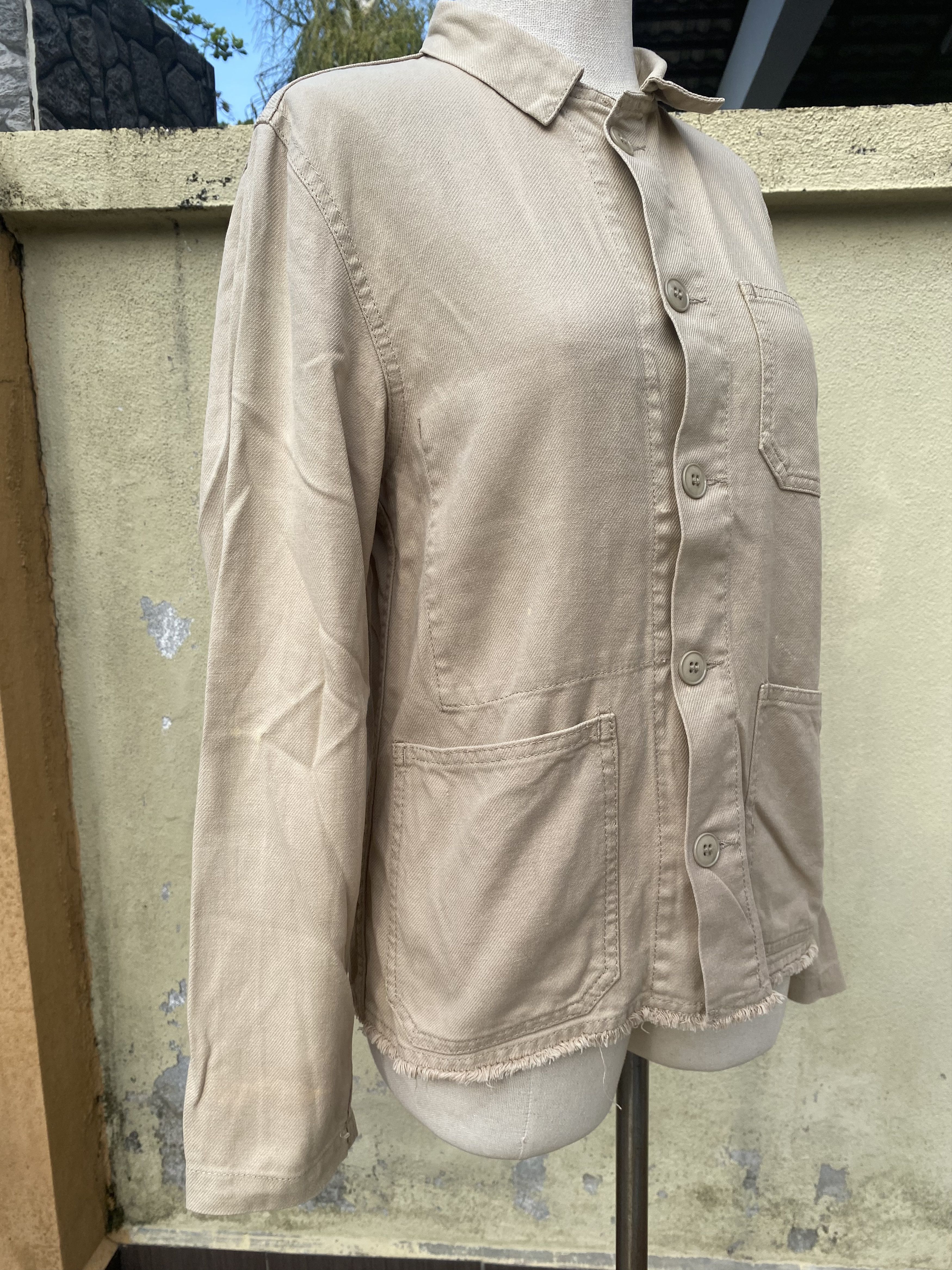 Japanese Brand vintage light brown jacket Size S / US 4 / IT 40 - 4 Thumbnail