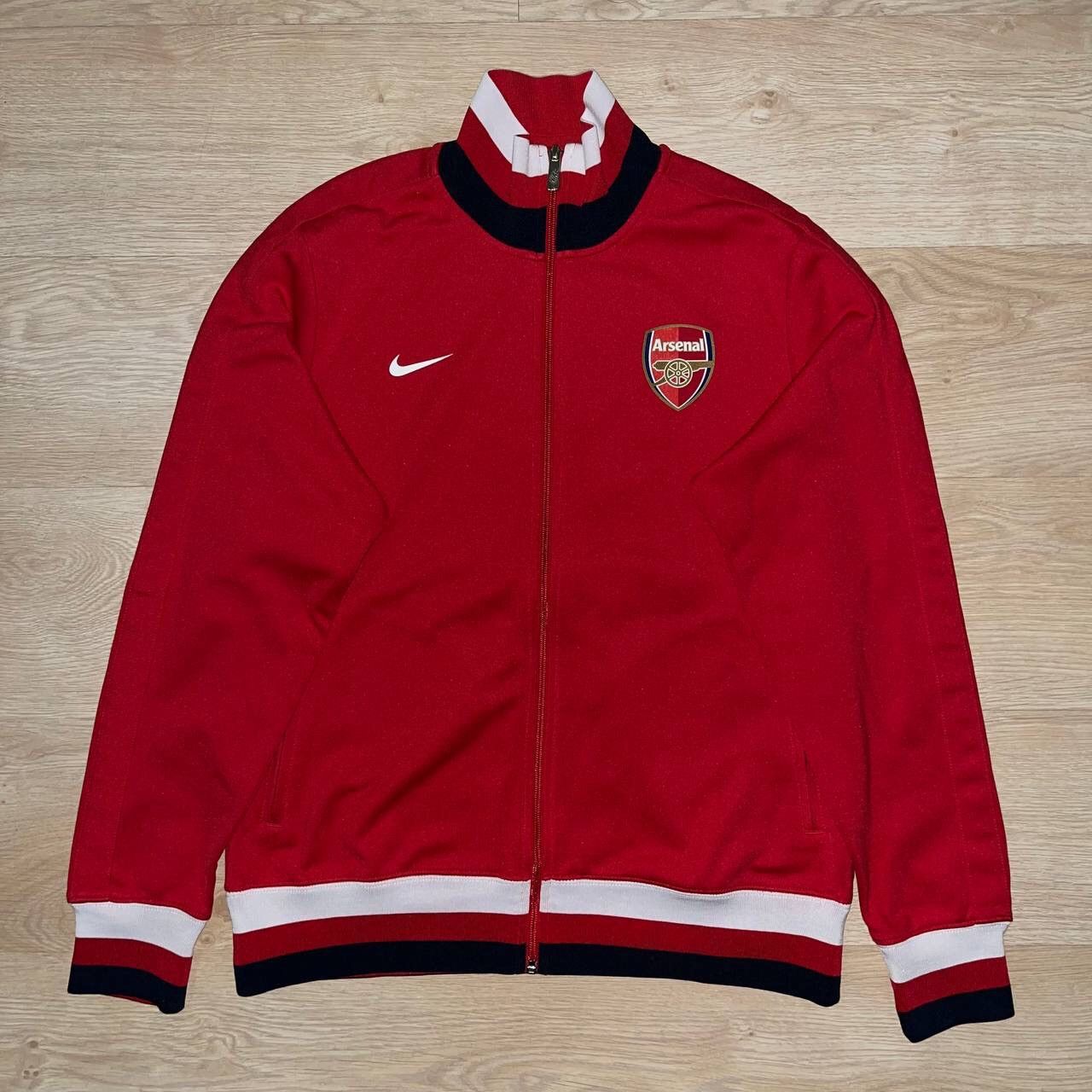 Nike ARSENAL NIKE 2012/2013 FOOTBALL TRAINING ANTHEM JACKET Size US L / EU 52-54 / 3 - 1 Thumbnail