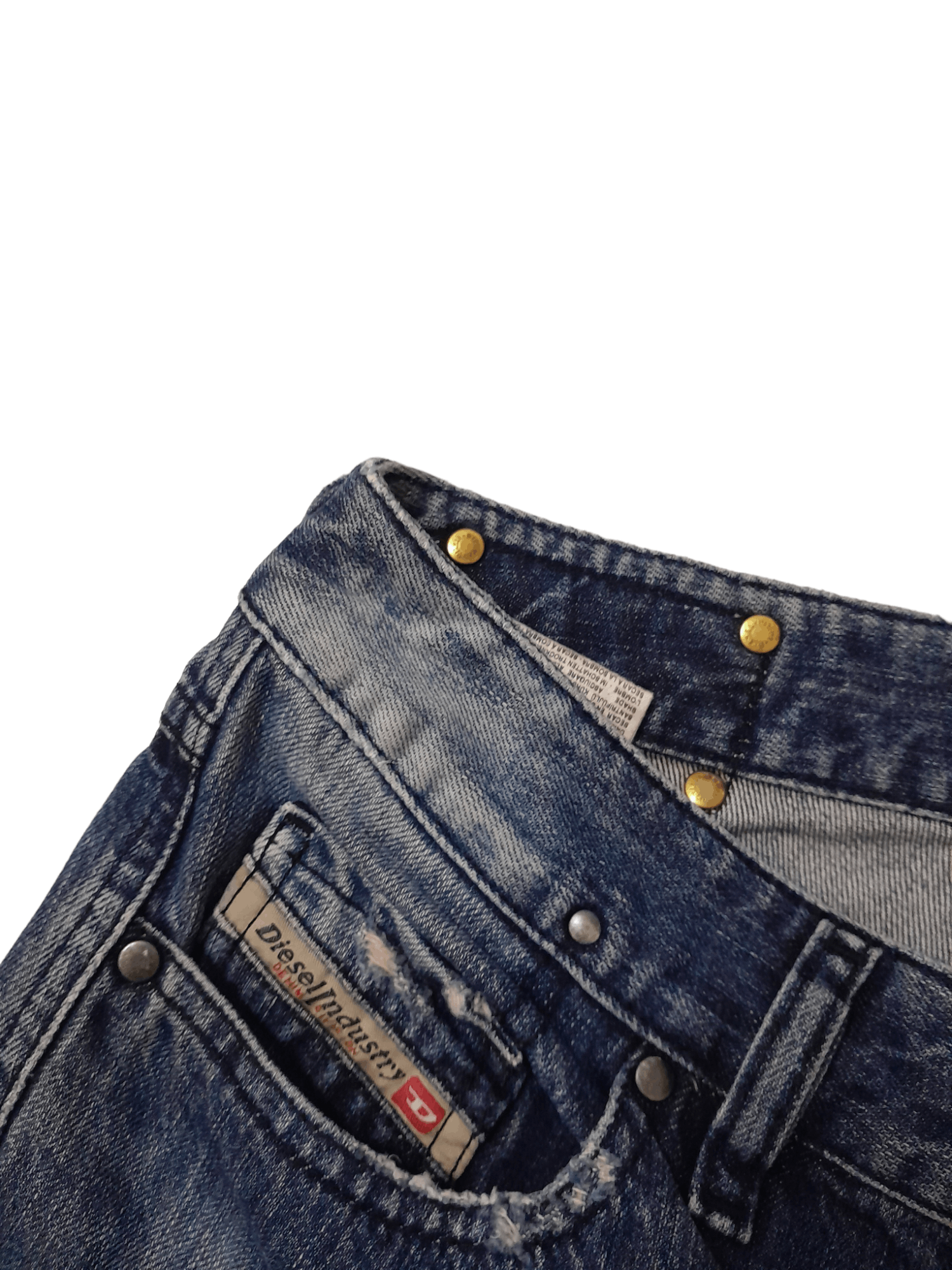 Diesel Diesel Lhela Distressed Denim (E639) Size 27" / US 4 / IT 40 - 7 Thumbnail
