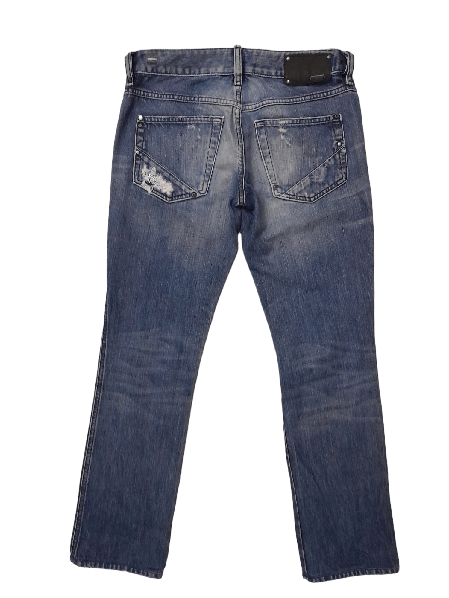 Diesel Diesel Lhela Distressed Denim (E639) Size 27" / US 4 / IT 40 - 1 Thumbnail