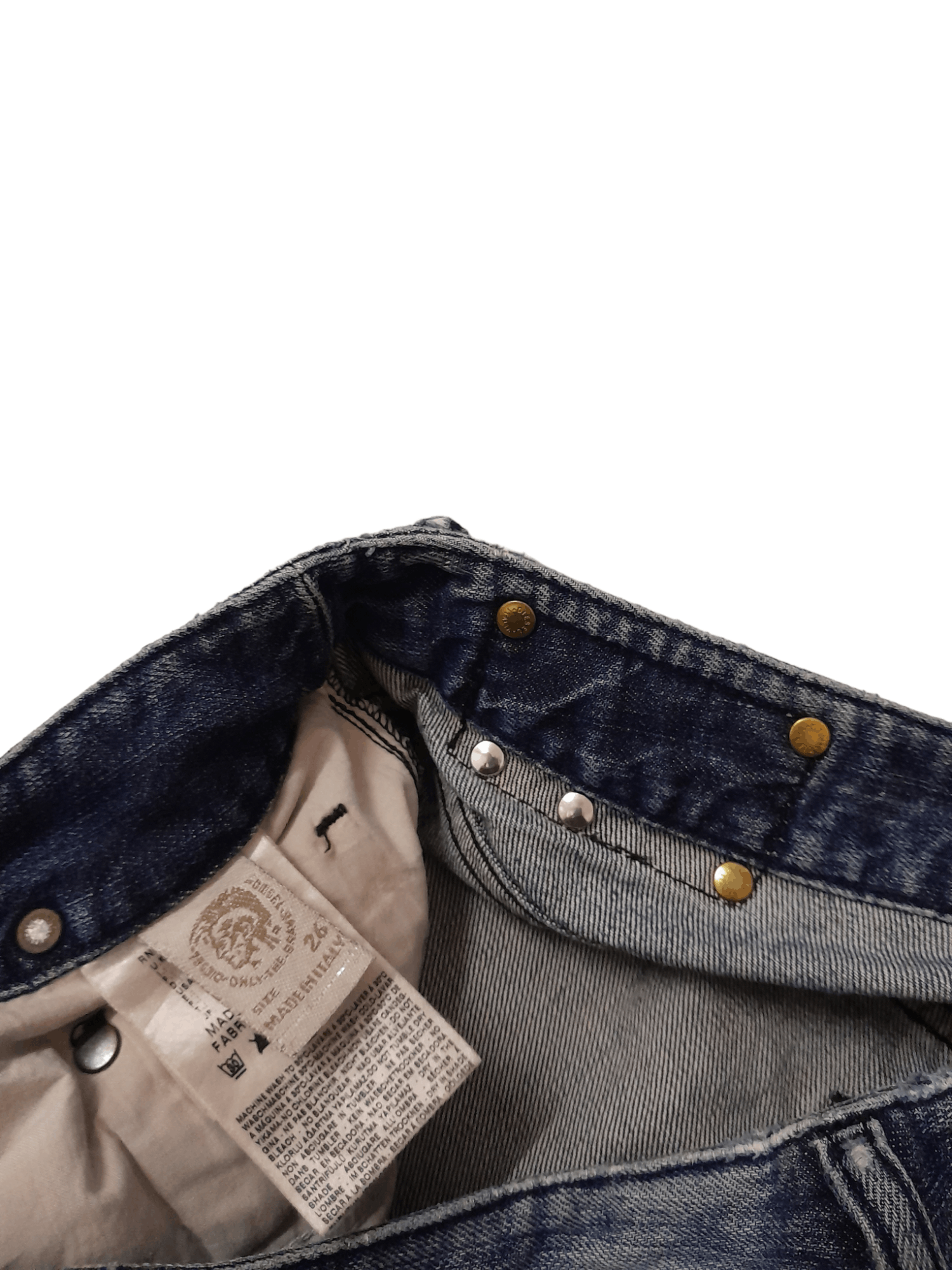 Diesel Diesel Lhela Distressed Denim (E639) Size 27" / US 4 / IT 40 - 9 Thumbnail