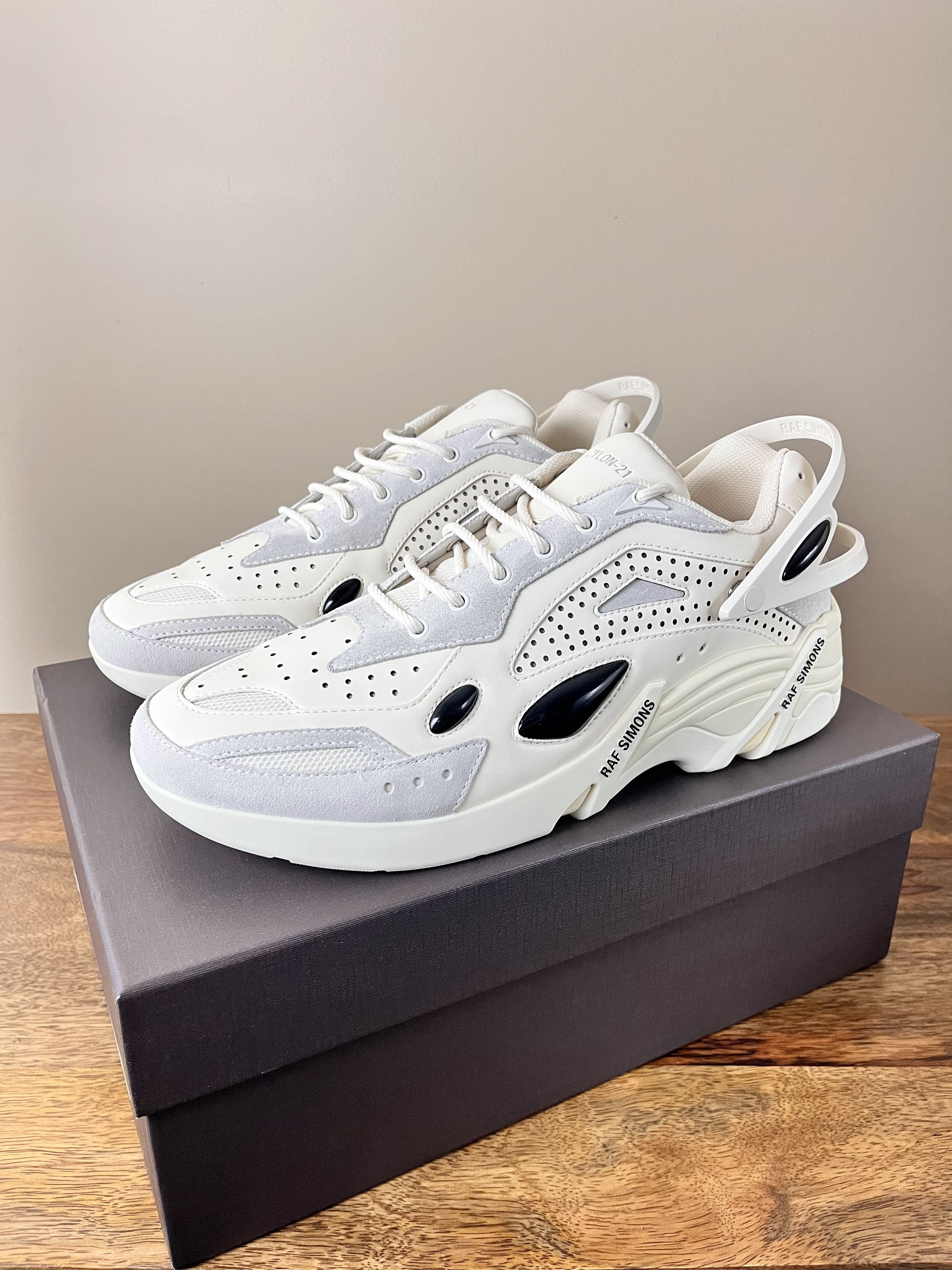 image of New Raf Simons Cylon-21 'cookies & Cream' / Off-White Shoes in Off White, Men's (Size 11)