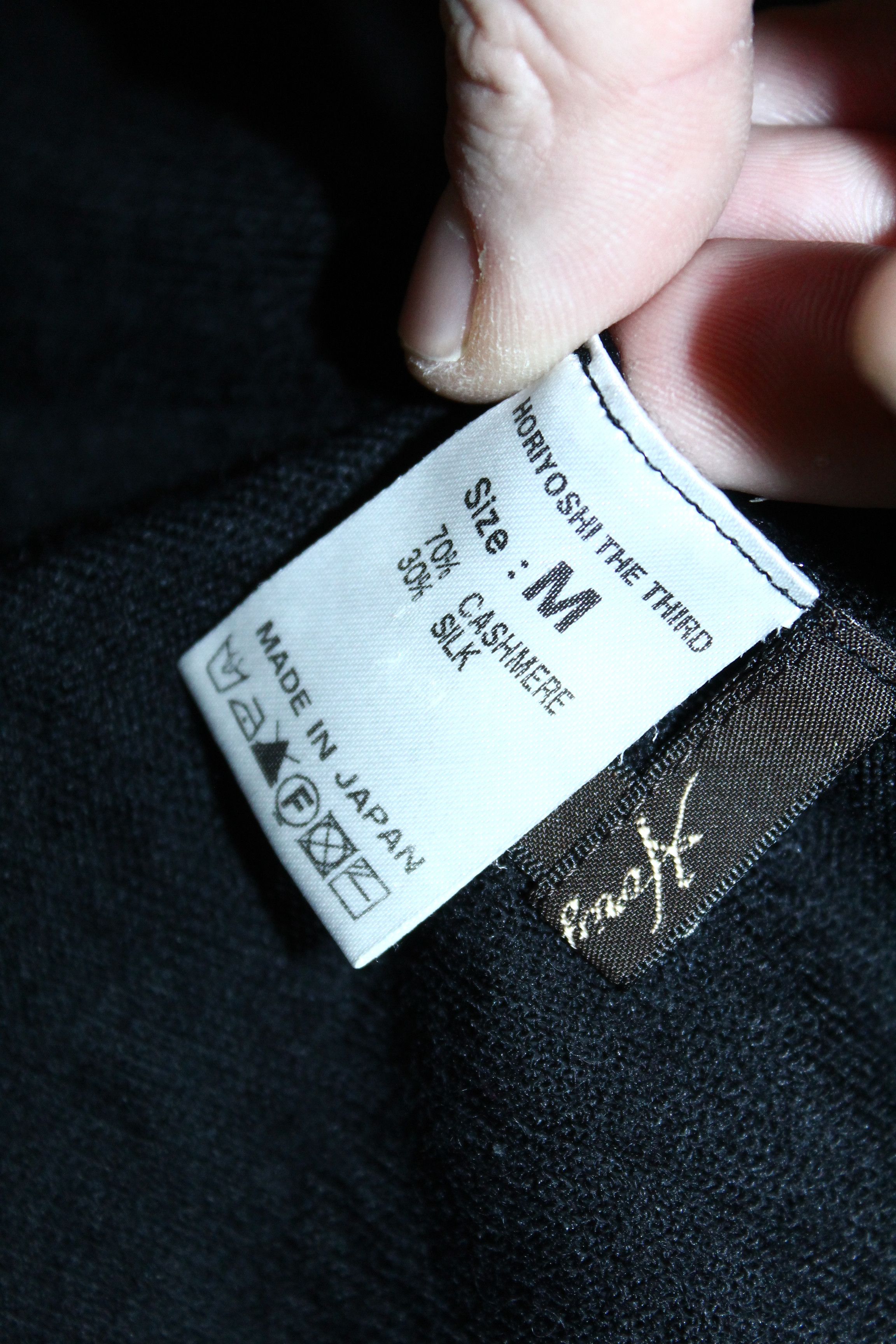 Japanese Brand RARE💥Horiyoshi The Third x Aoyama House Knit Wrap Cardigan Size US S / EU 44-46 / 1 - 11 Thumbnail
