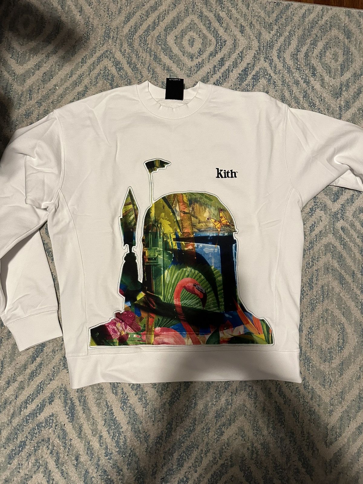 Kith Kith x Star Wars Boba Fett Crewneck Sweatshirt | Grailed