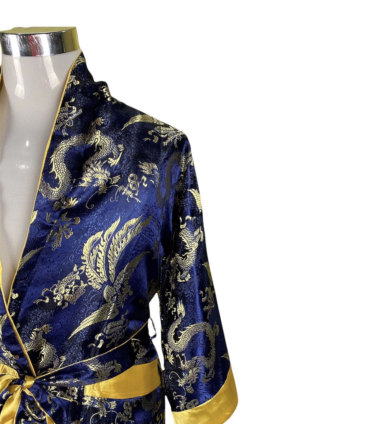 Japanese Brand Silk Kimono Dragon Size US S / EU 44-46 / 1 - 5 Thumbnail