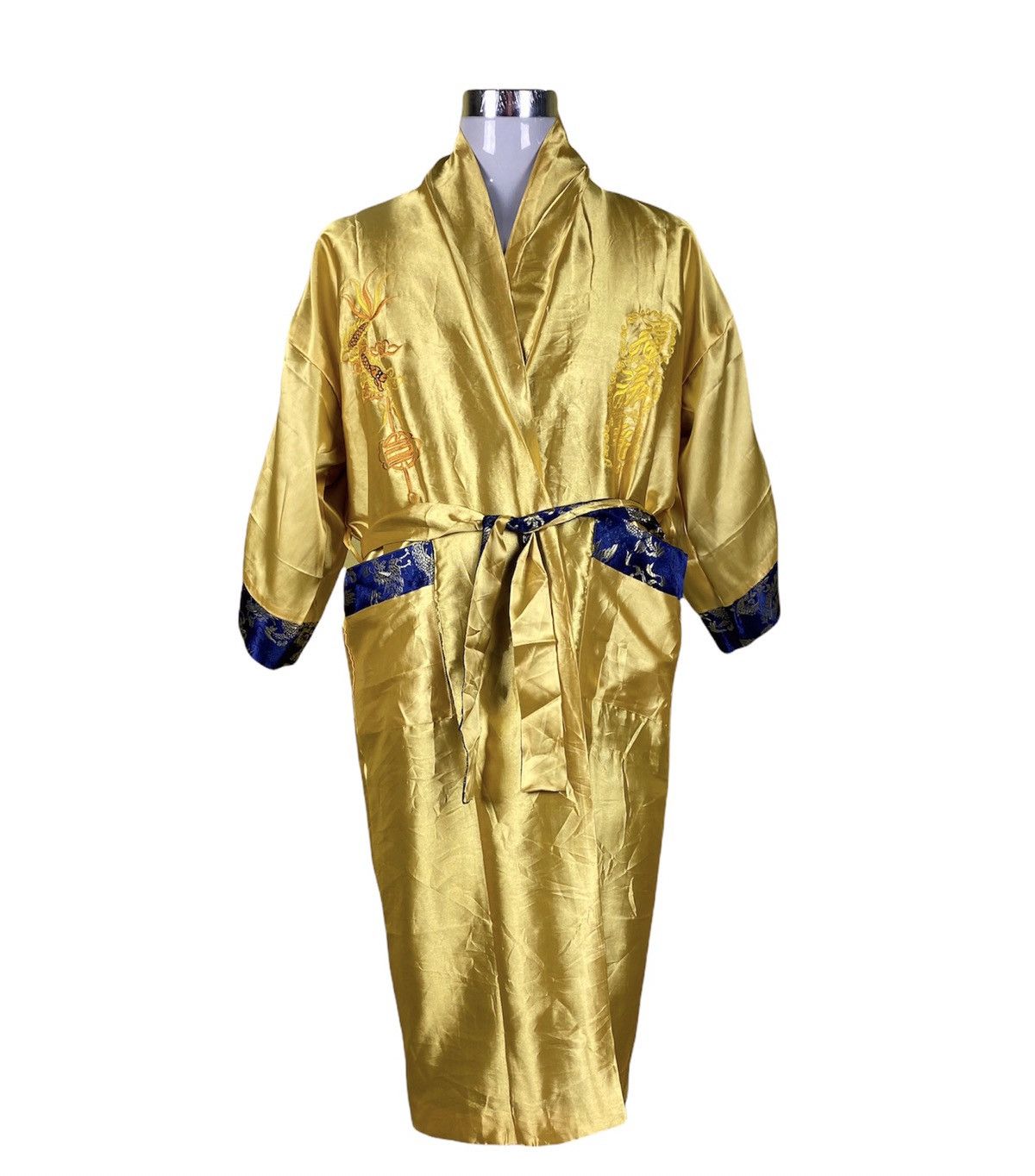 Japanese Brand Silk Kimono Dragon Size US S / EU 44-46 / 1 - 2 Thumbnail