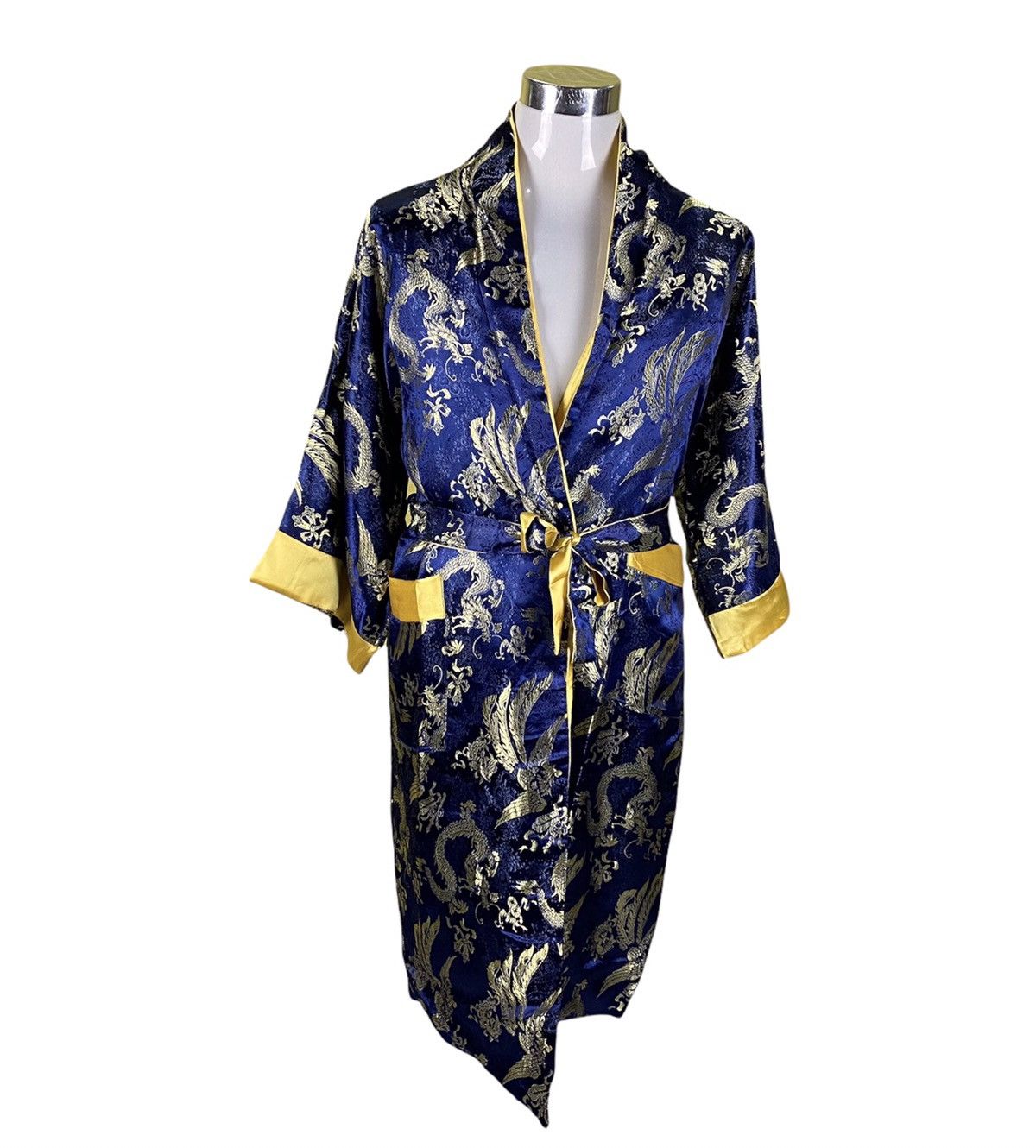 Japanese Brand Silk Kimono Dragon Size US S / EU 44-46 / 1 - 3 Thumbnail
