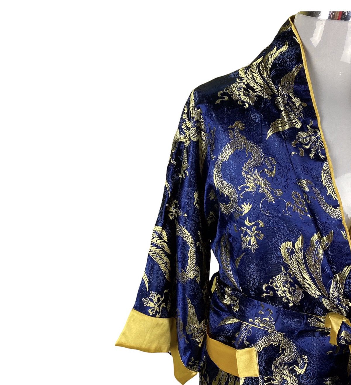Japanese Brand Silk Kimono Dragon Size US S / EU 44-46 / 1 - 4 Thumbnail