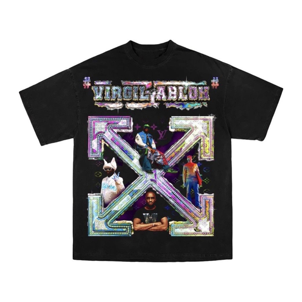 Darien Bruze DBruze Virgil Tribute Tee Black XL Size US XL / EU 56 / 4 - 1 Thumbnail
