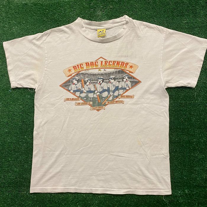 Vintage Vintage 90s Big Dogs Baseball Sports Humor Parody TShirt Grailed