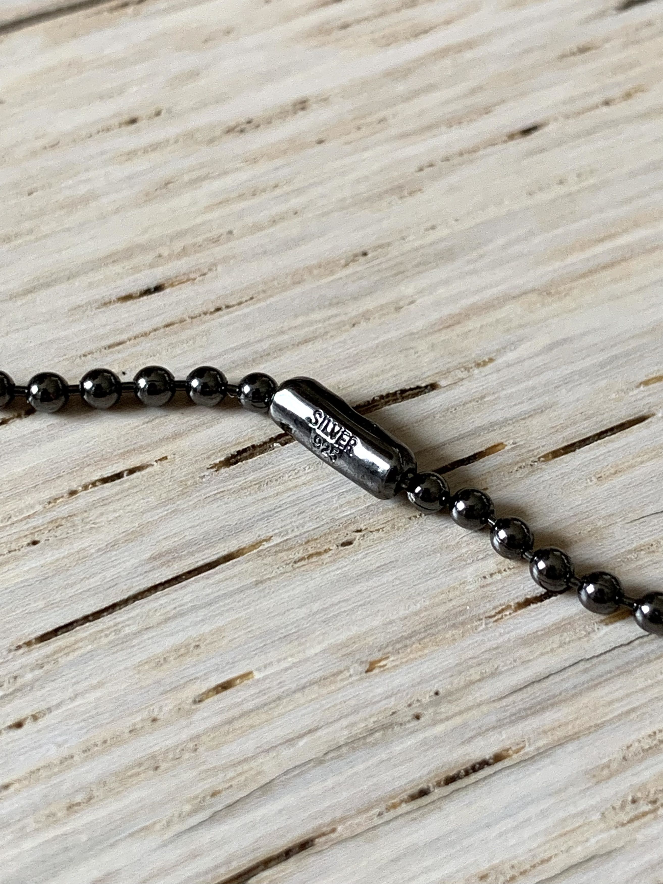 Number (N)ine Number Nine AW04 “Give Peace a Chance” .925 Stash Necklace Size ONE SIZE - 5 Thumbnail