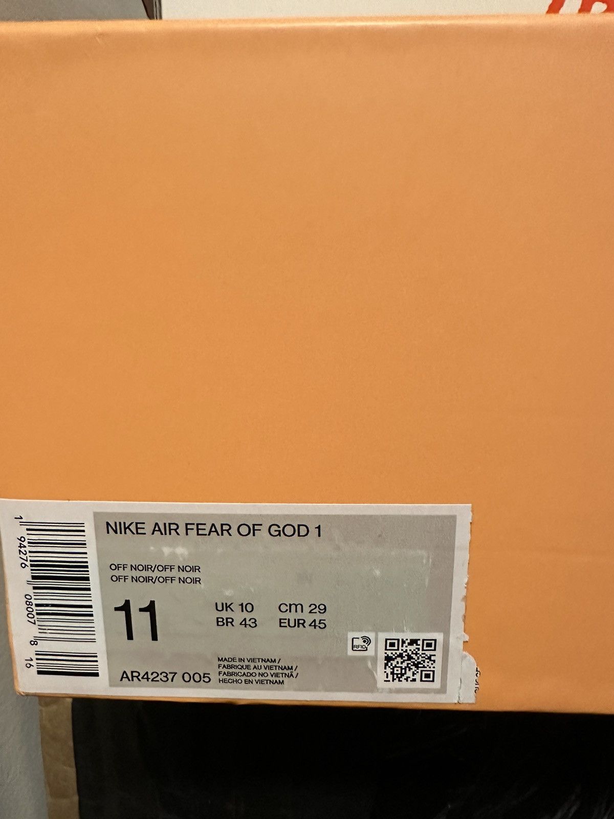 Fear of God × Nike Fear of God 1s Size US 11 / EU 44 - 8 Thumbnail