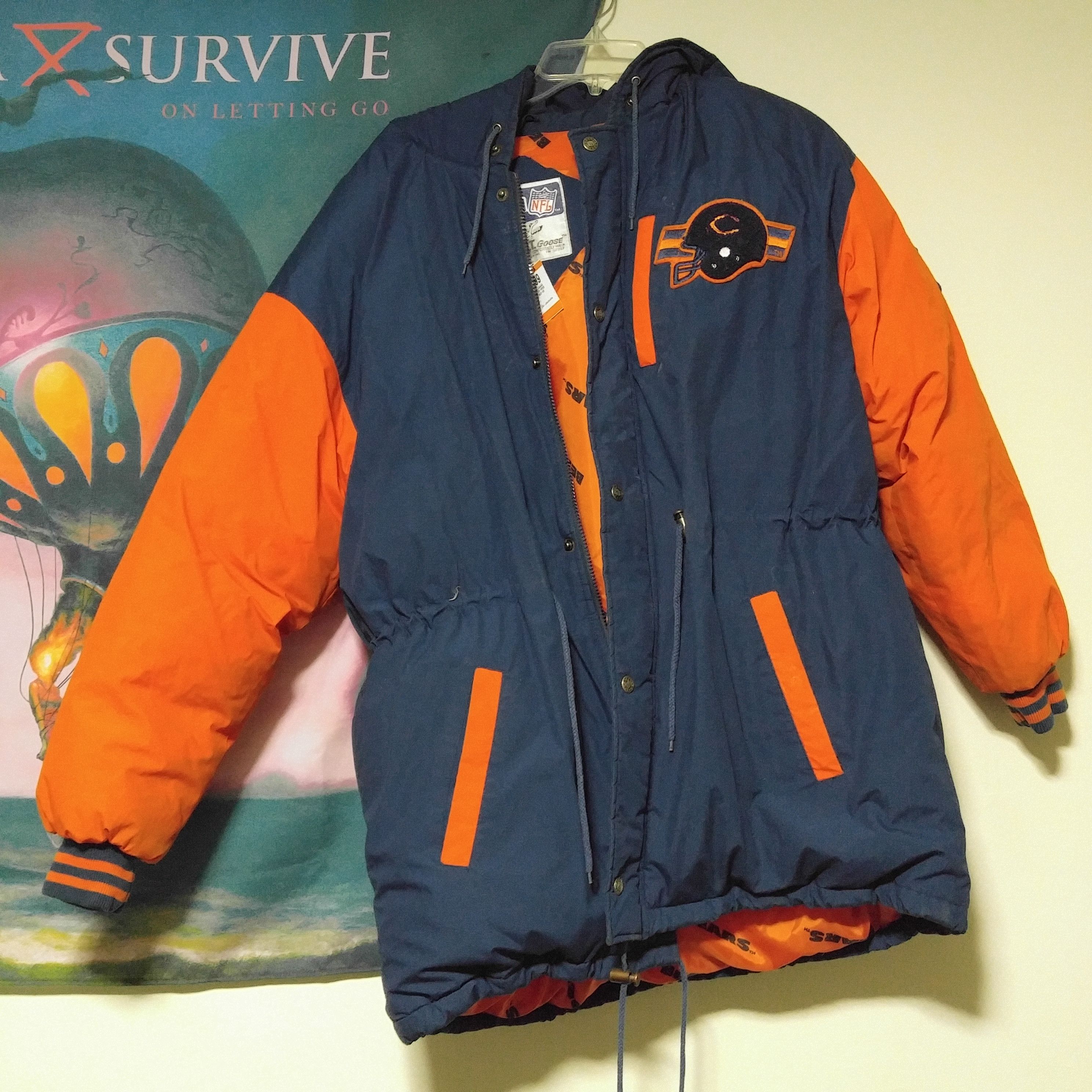 NFL × Triple F.A.T. Goose Chicago Bears vintage down jacket Size US L / EU 52-54 / 3 - 1 Thumbnail