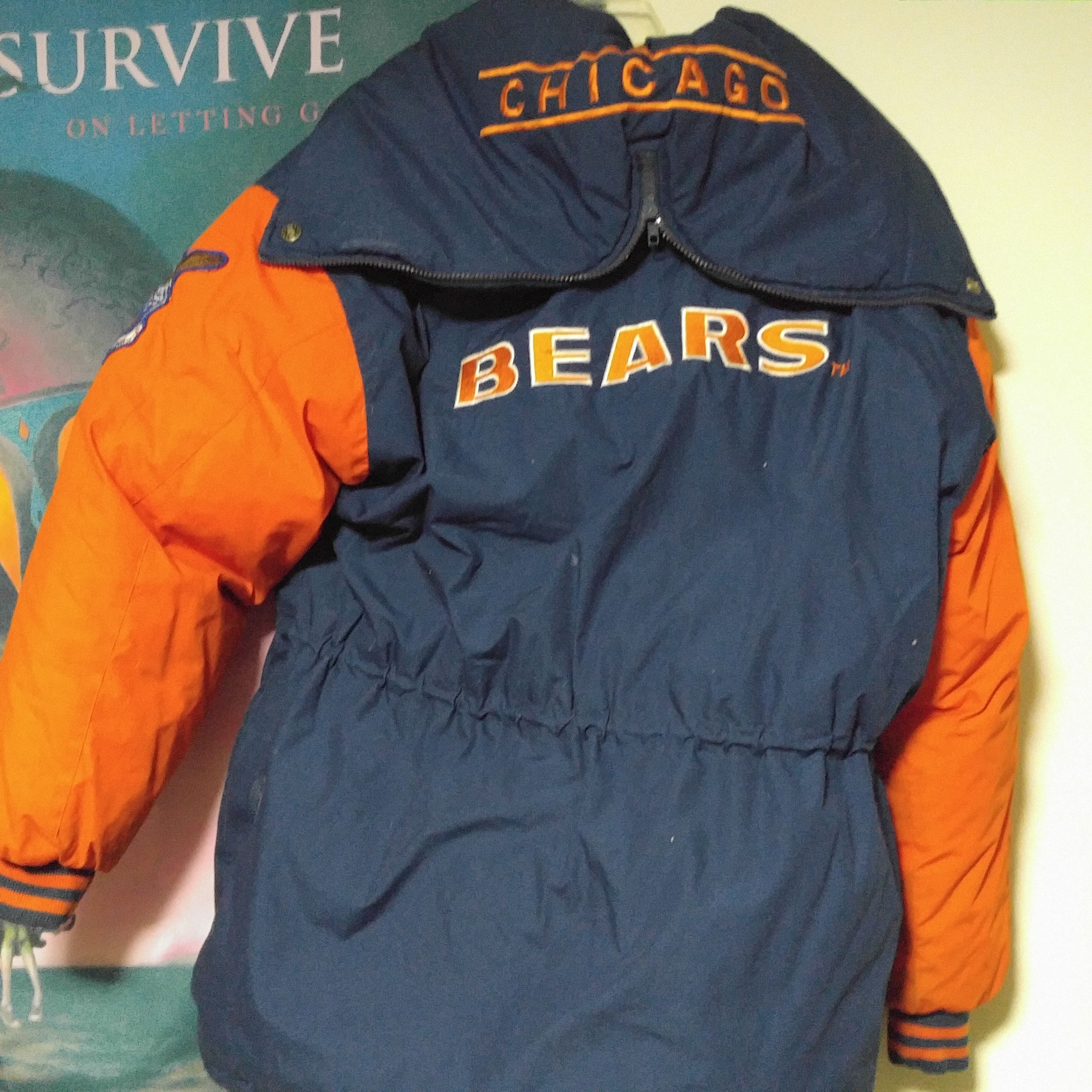NFL × Triple F.A.T. Goose Chicago Bears vintage down jacket Size US L / EU 52-54 / 3 - 5 Thumbnail