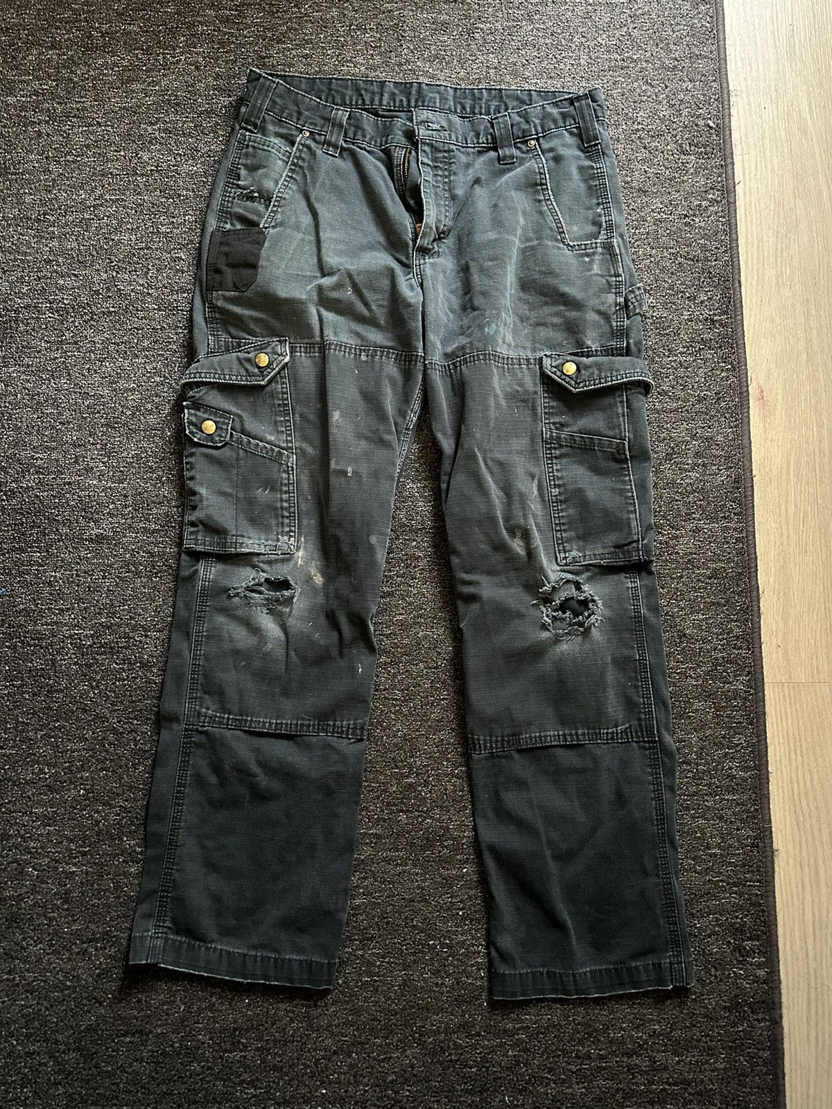 Carhartt × Vintage Vintage Carhartt Cargo Pants Size US 32 / EU 48 - 1 Thumbnail