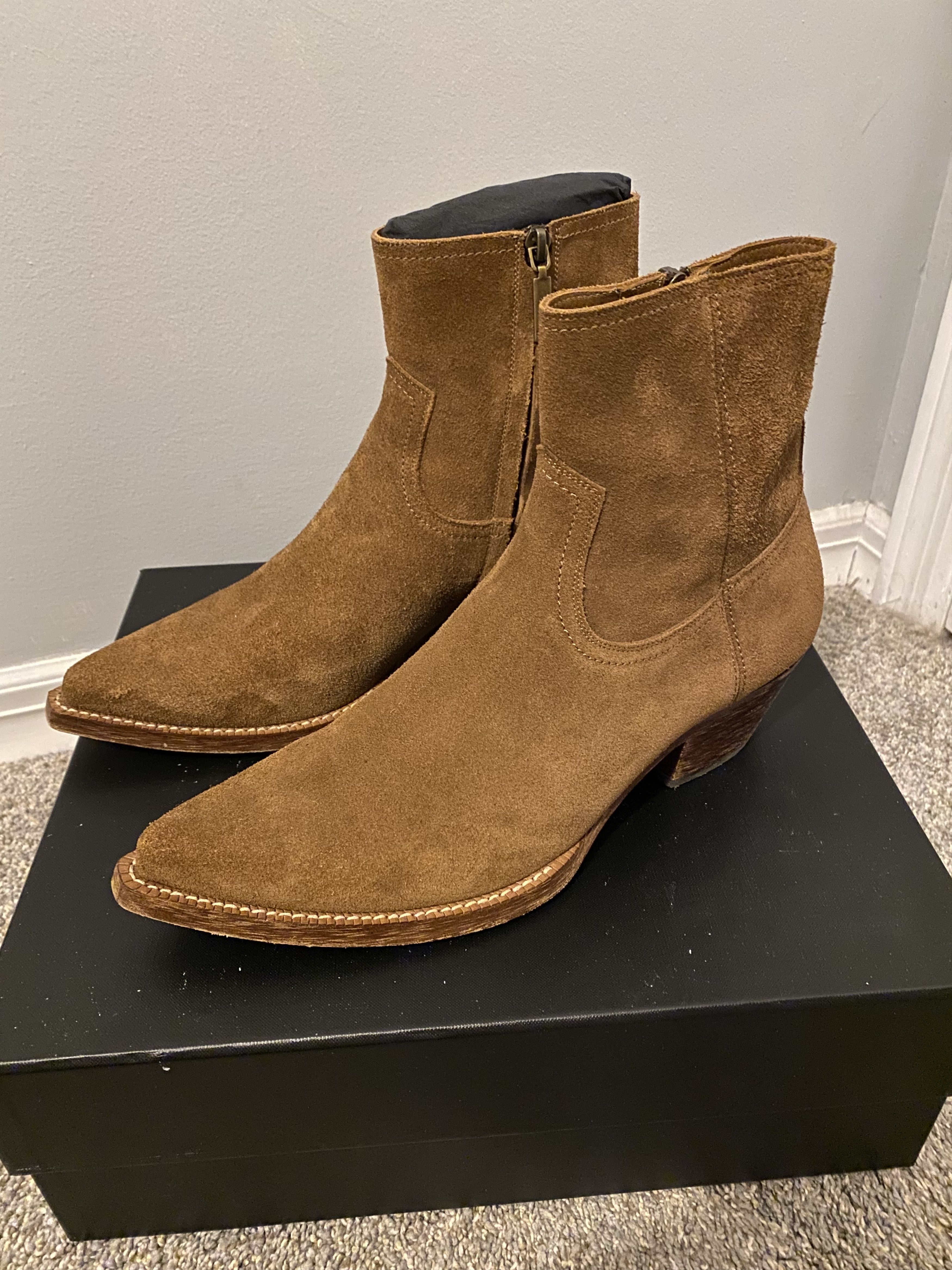 Saint Laurent Lukas 40 Zip Boot - Main Image