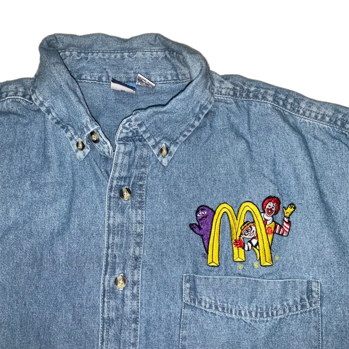 McDonald’s Vintage Denim Button Down