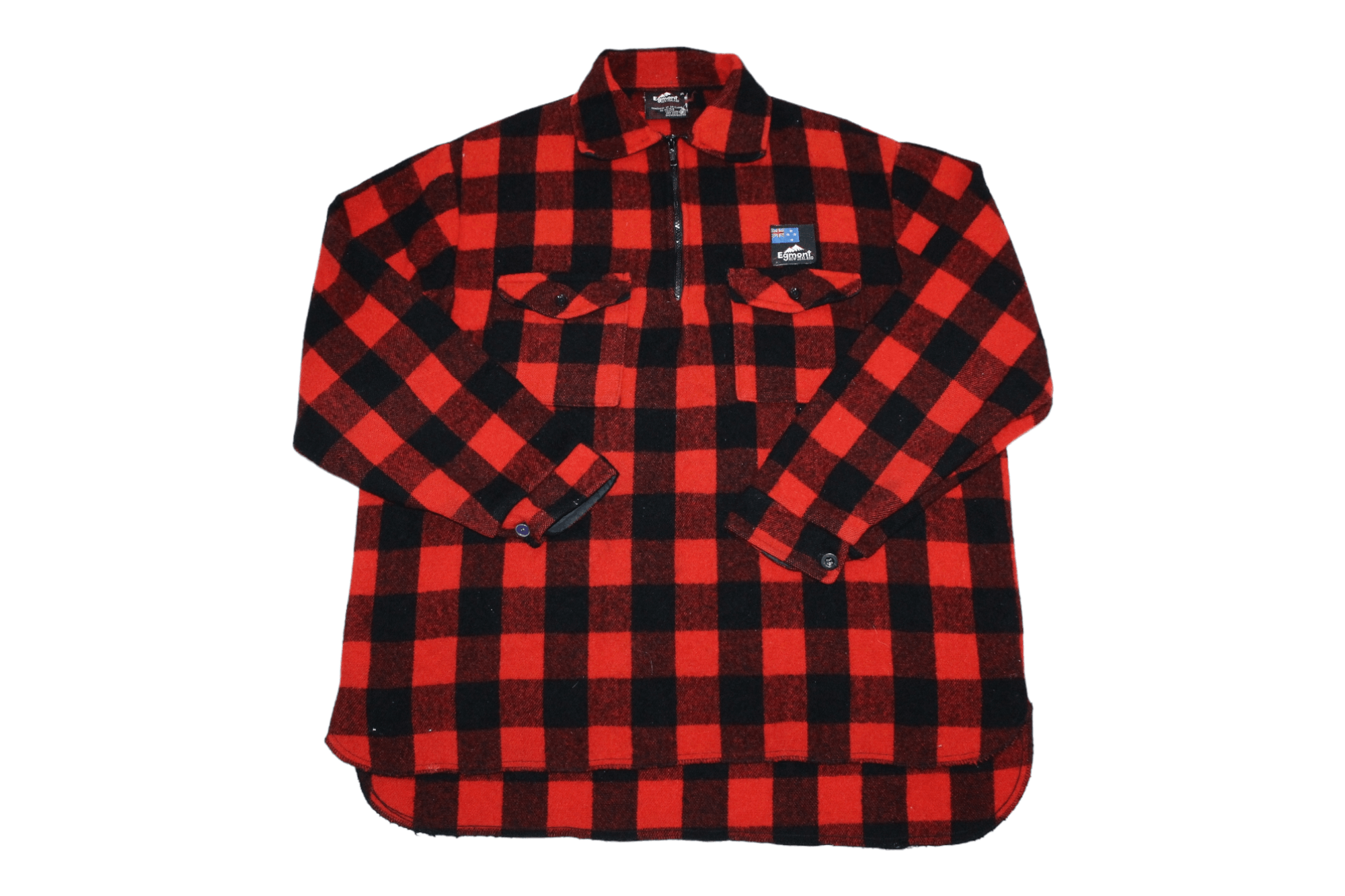 Woolrich Woolen Mills 🔥VTG 90s Egmont New Zealand Wanganui Woollen Mills Ltd Size US XL / EU 56 / 4 - 1 Thumbnail