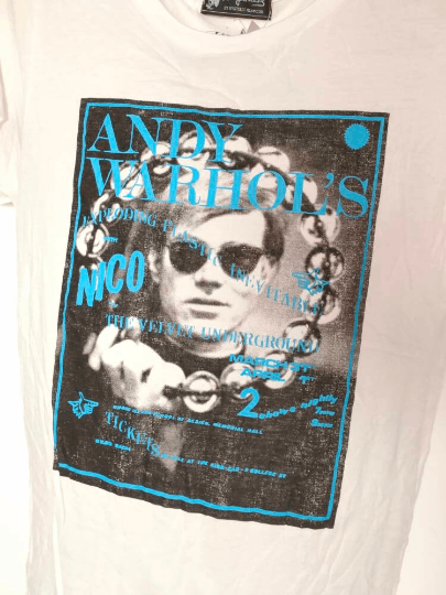 Andy Warhol × Hysteric Glamour Andy Warhol xHysteric Glamour xThe Velvet Underground Tshirt Size US M / EU 48-50 / 2 - 2 Thumbnail