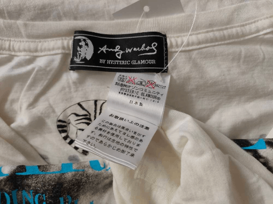 Andy Warhol × Hysteric Glamour Andy Warhol xHysteric Glamour xThe Velvet Underground Tshirt Size US M / EU 48-50 / 2 - 5 Thumbnail