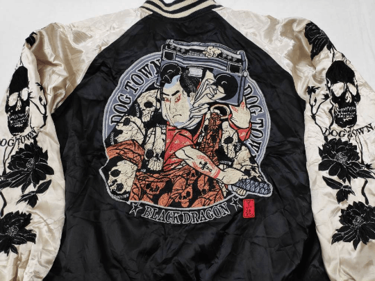 Dogtown VINTAGE SUKAJAN DOGTOWN EMBROIDERY VARSITY JACKET SOUVENIR Size US M / EU 48-50 / 2 - 2 Thumbnail