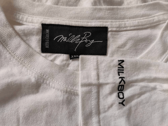 Japanese Brand Vintage Milk Boy i'm Smugglin' it x Mcd Tshirt Size XXlarge Size US XXL / EU 58 / 5 - 4 Thumbnail