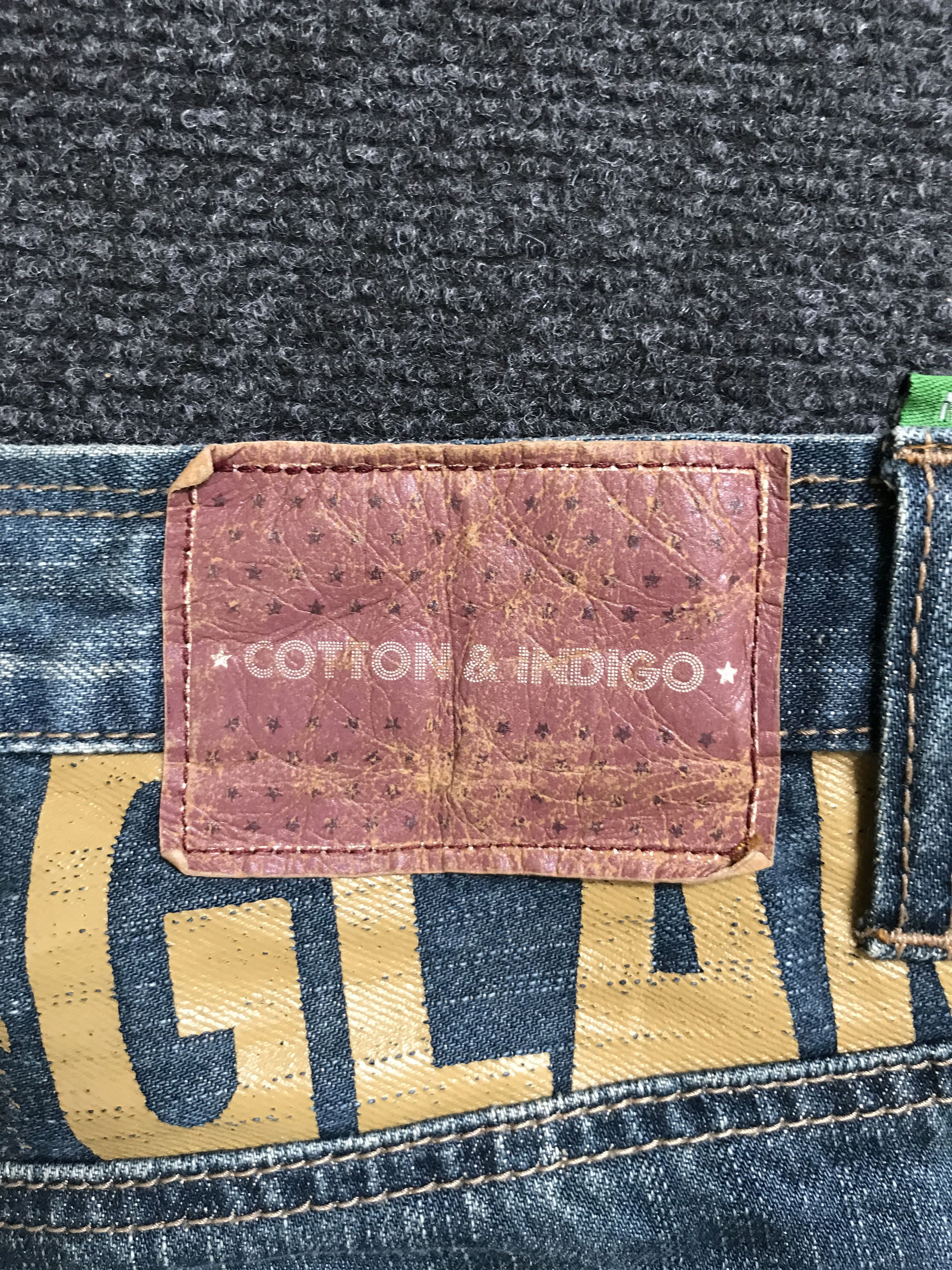 Japanese Brand D91 COTTON INDIGO Twisted Leg Jeans Size US 30 / EU 46 - 14 Thumbnail