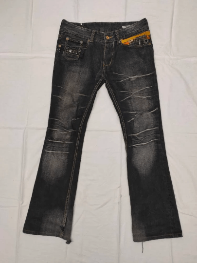 semanticdesign Semantic Design Distress Jeans Size 34 Size US 34 / EU 50 - 1 Thumbnail