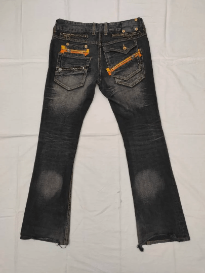 semanticdesign Semantic Design Distress Jeans Size 34 Size US 34 / EU 50 - 2 Thumbnail