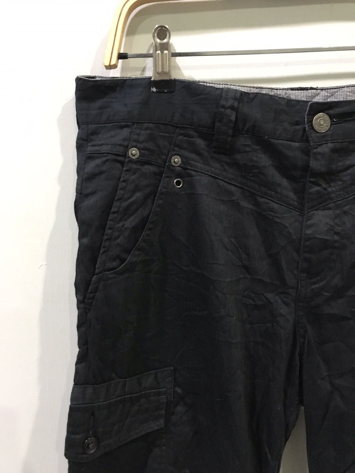 Japanese Brand PPFM Japan Eastern Rock Seditionaries Punk Cropped Pant Size US 33 - 3 Thumbnail