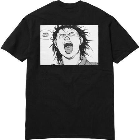 Supreme Akira x Supreme Pill Tee Black | Grailed