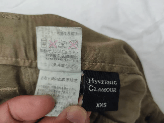 Hysteric Glamour Hysteric Glamour Cargo Pants Size 28 Size US 28 / EU 44 - 8 Thumbnail