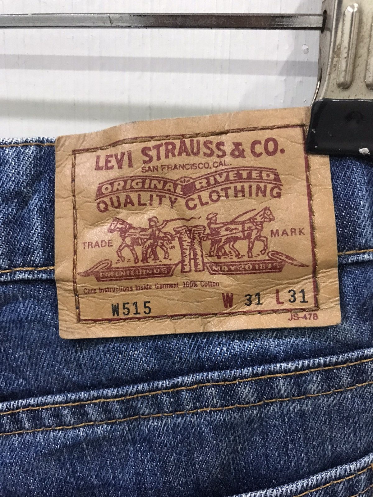 Levi's Levis 515 Japan Made Jeans Size US 26 / EU 42 - 9 Thumbnail