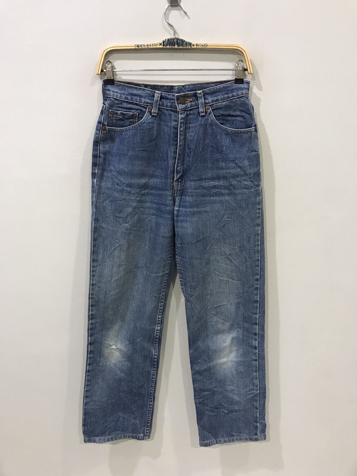 image of Levis 515 Japan Made Jeans in Light Blue Wash, Men's (Size 26)
