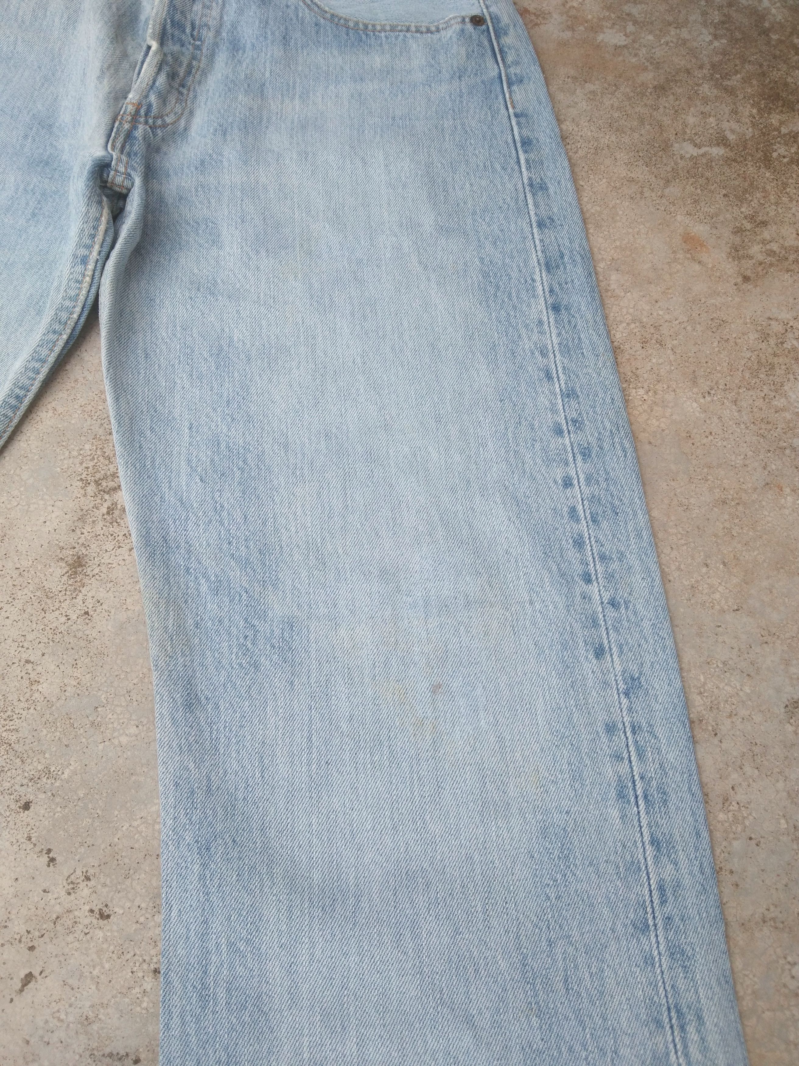 Levi's Vintage Levi's 501 Straight Leg Distressed Jeans 33x31 Size US 33 - 6 Thumbnail