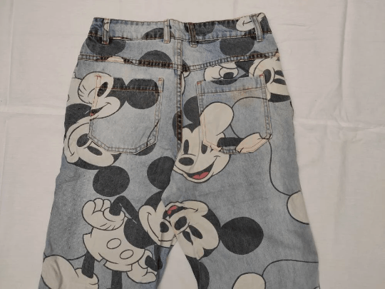 Mickey Mouse Rare! Mickey Mouse All Over print Jeans Size 30 Size US 30 / EU 46 - 7 Thumbnail