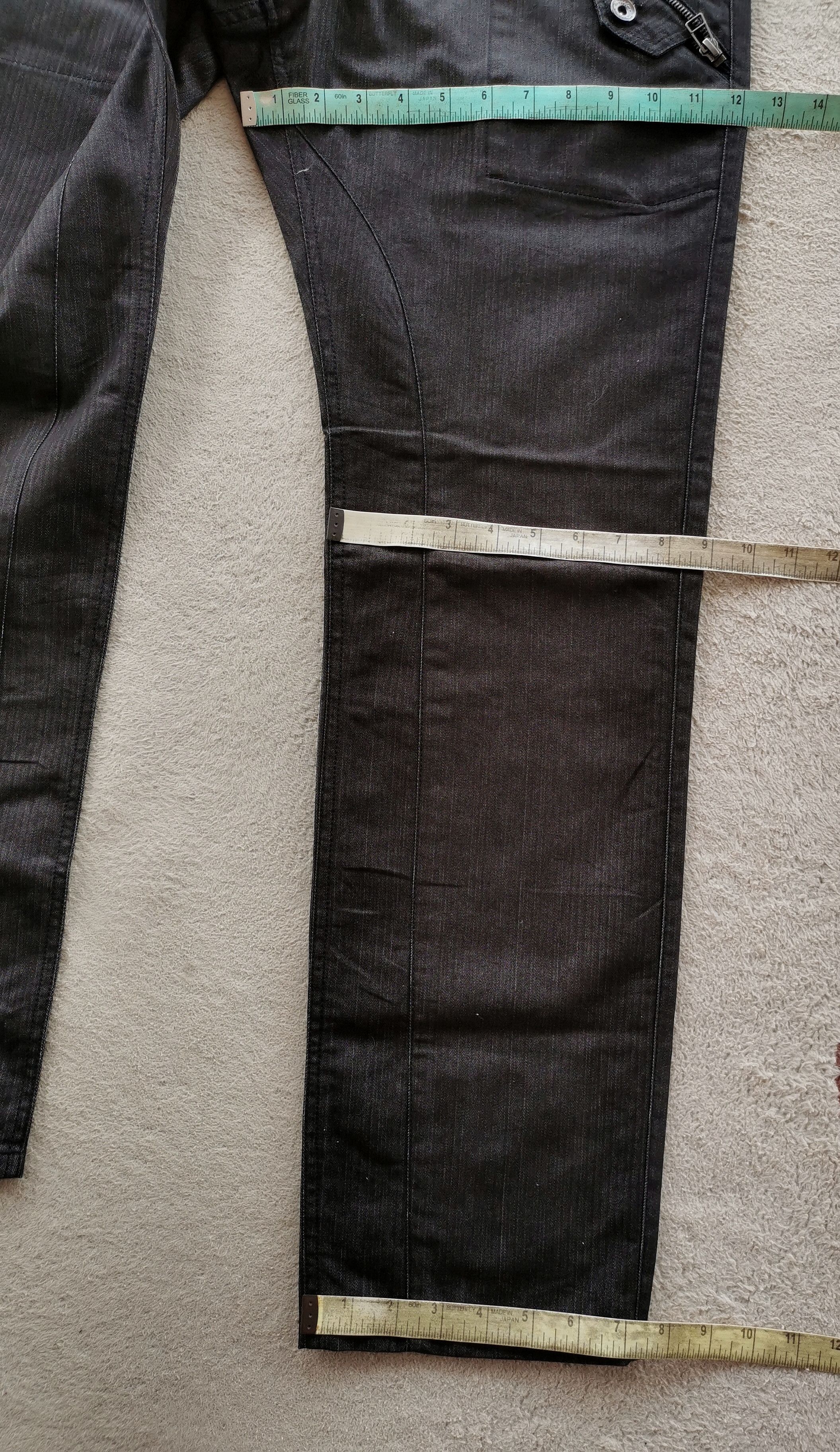 In The Attic Mossimo Japan Cargo Six Pockets Jeans Size US 32 / EU 48 - 9 Thumbnail