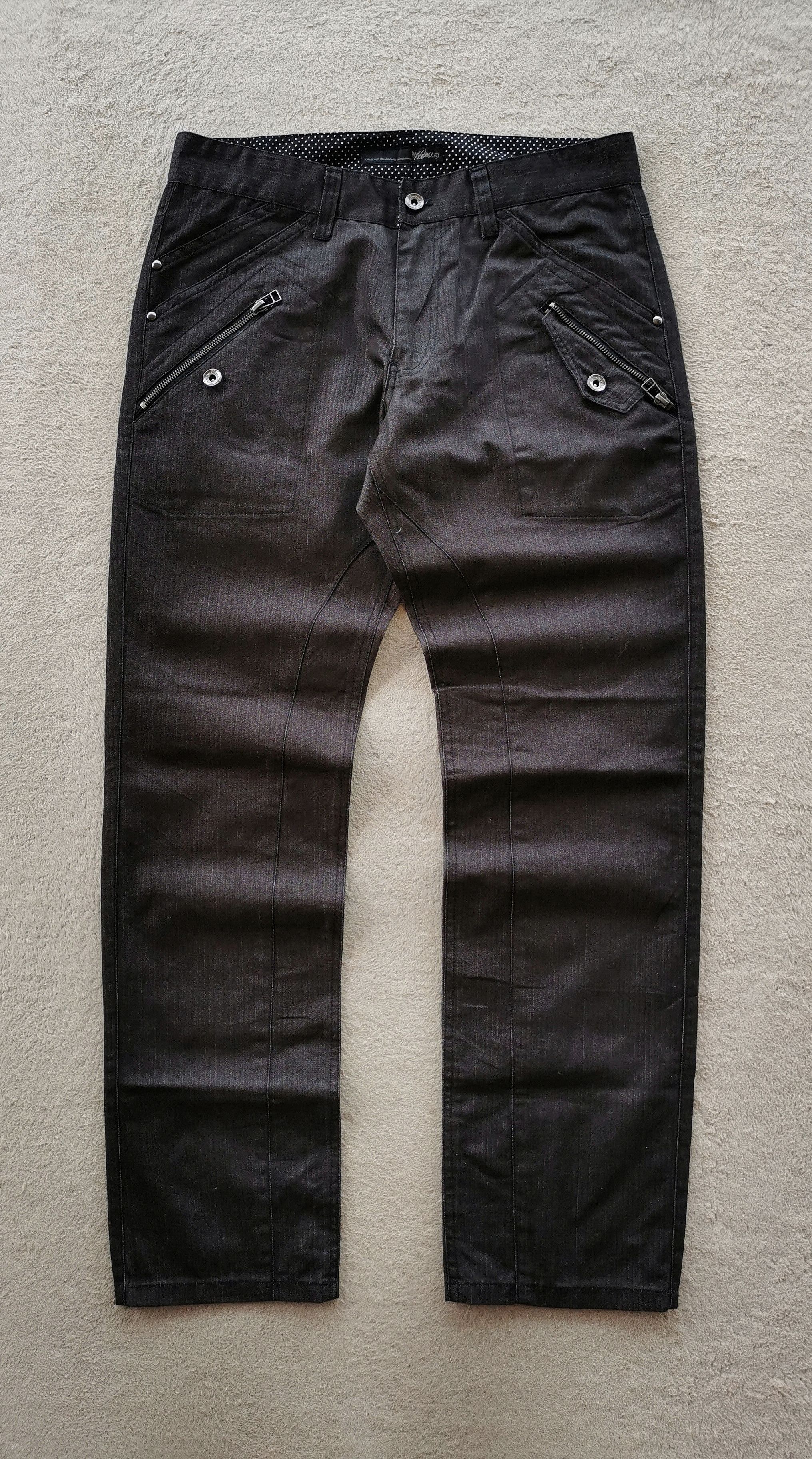 In The Attic Mossimo Japan Cargo Six Pockets Jeans Size US 32 / EU 48 - 3 Thumbnail