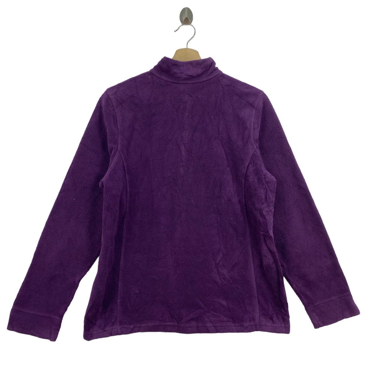 Vintage Vintage L.L BEAN Retro Sherpa Half Zipper Purple Sweater Size US M / EU 48-50 / 2 - 8 Thumbnail