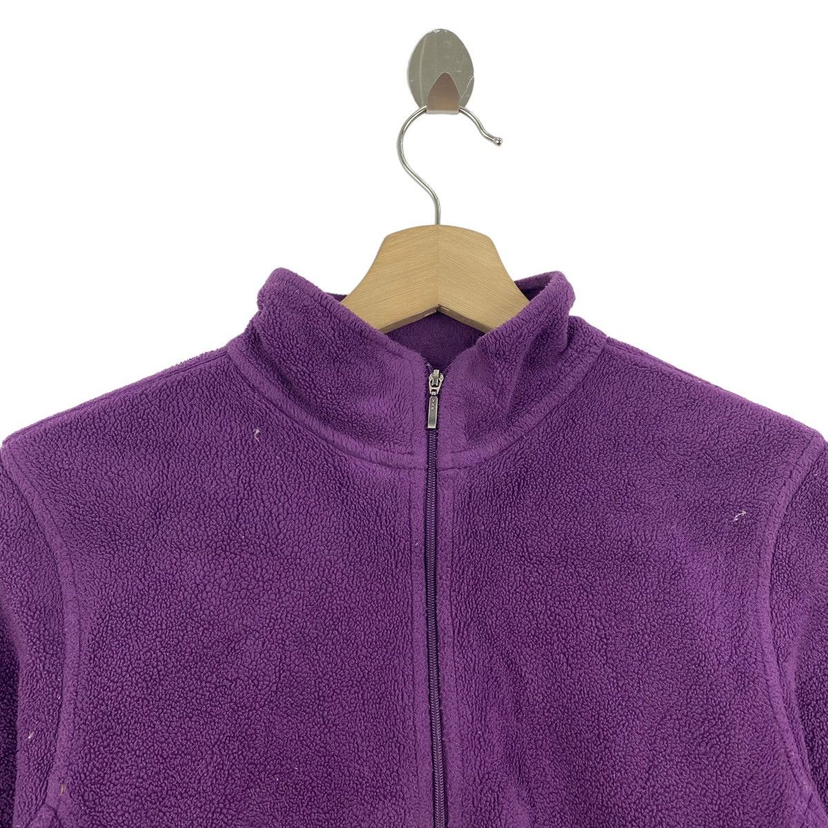 Vintage Vintage L.L BEAN Retro Sherpa Half Zipper Purple Sweater Size US M / EU 48-50 / 2 - 2 Thumbnail