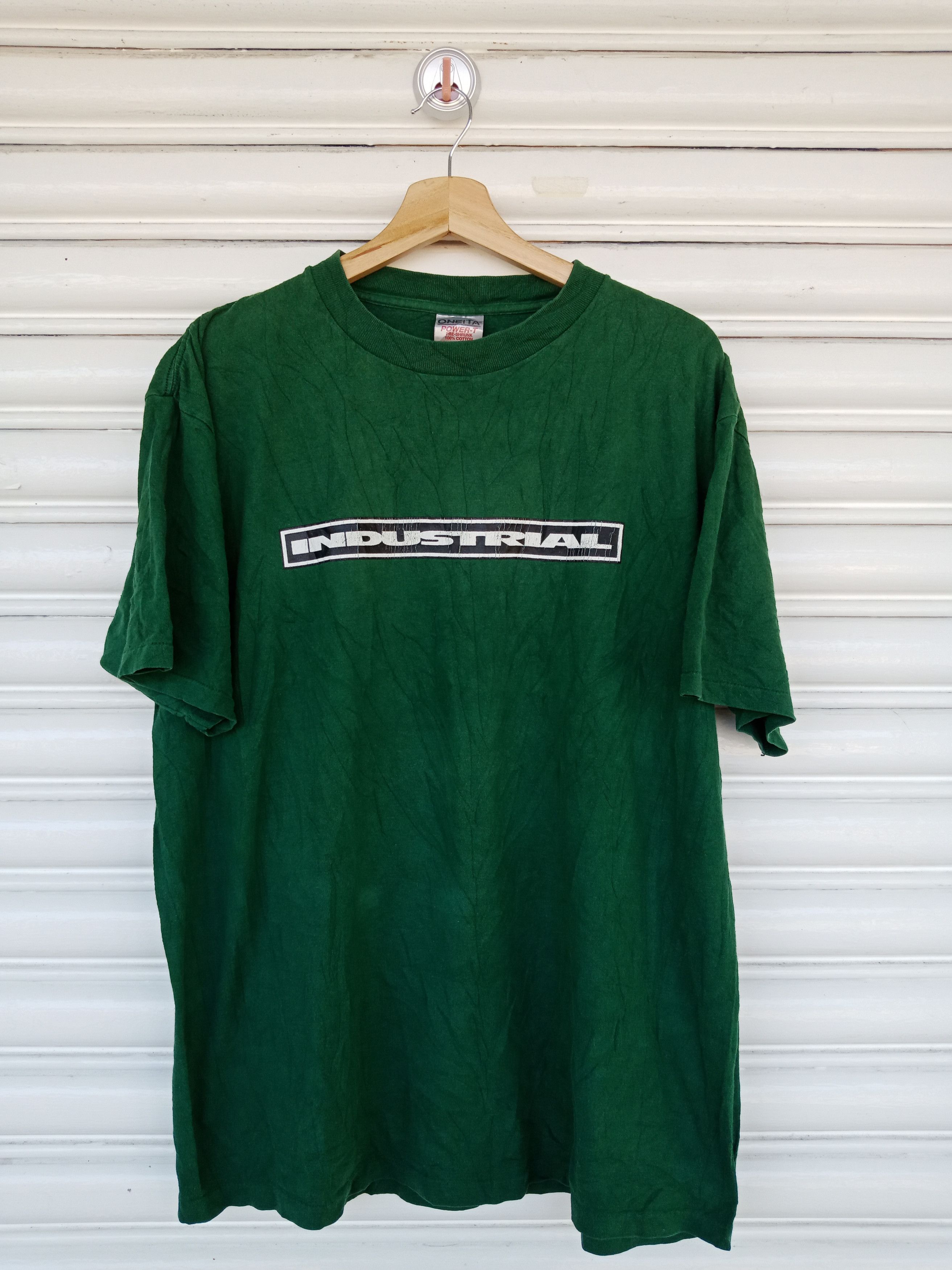 90's Industrial Spell Out