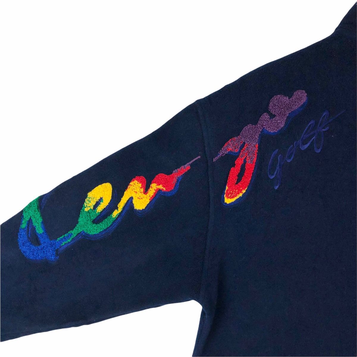 Kenzo Vintage Kenzo Golf Mock Neck Fleece Sweater Size US M / EU 48-50 / 2 - 10 Thumbnail