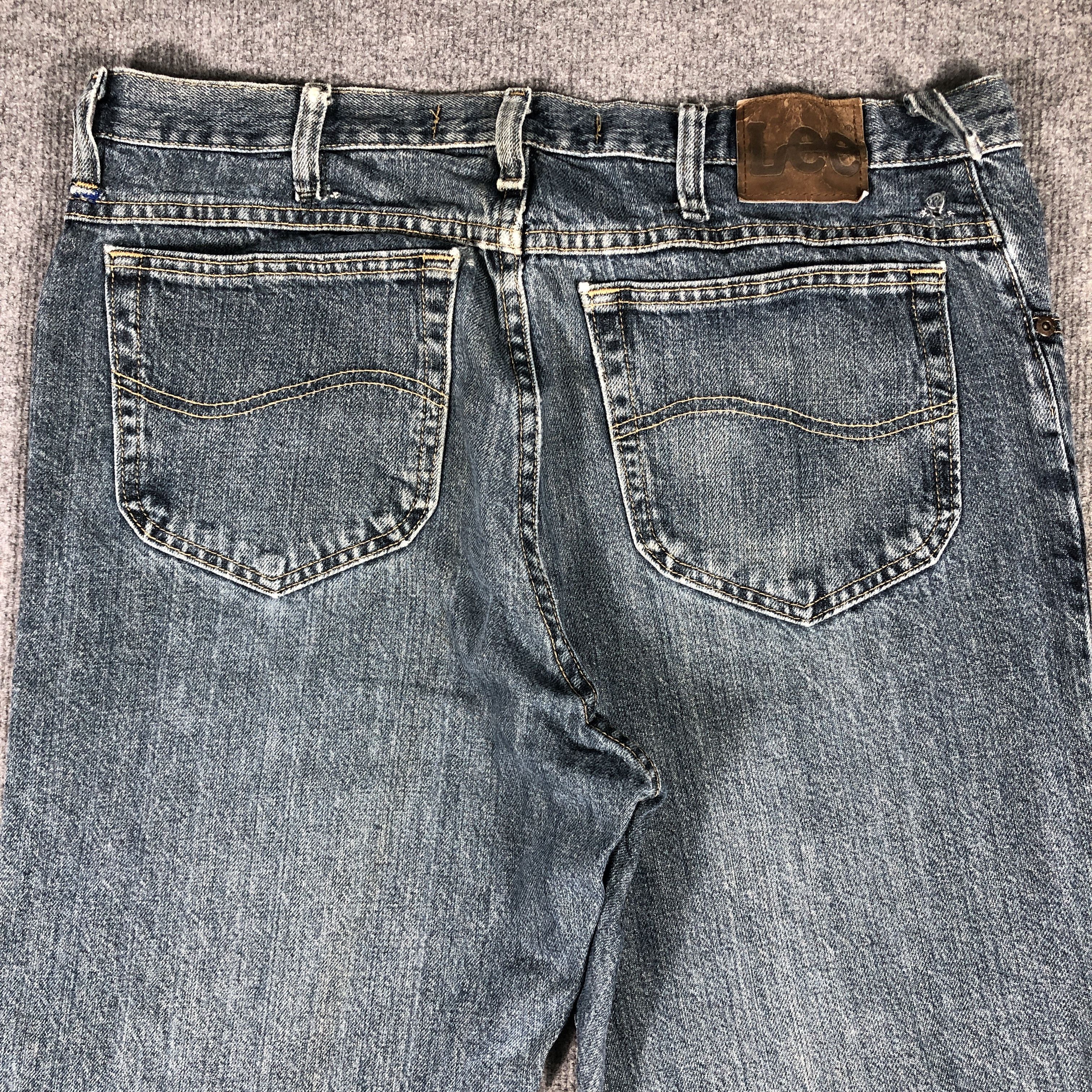 Lee × Vintage Vintage Lee Regular Fit Jeans L806 Size US 36 / EU 52 - 5 Thumbnail