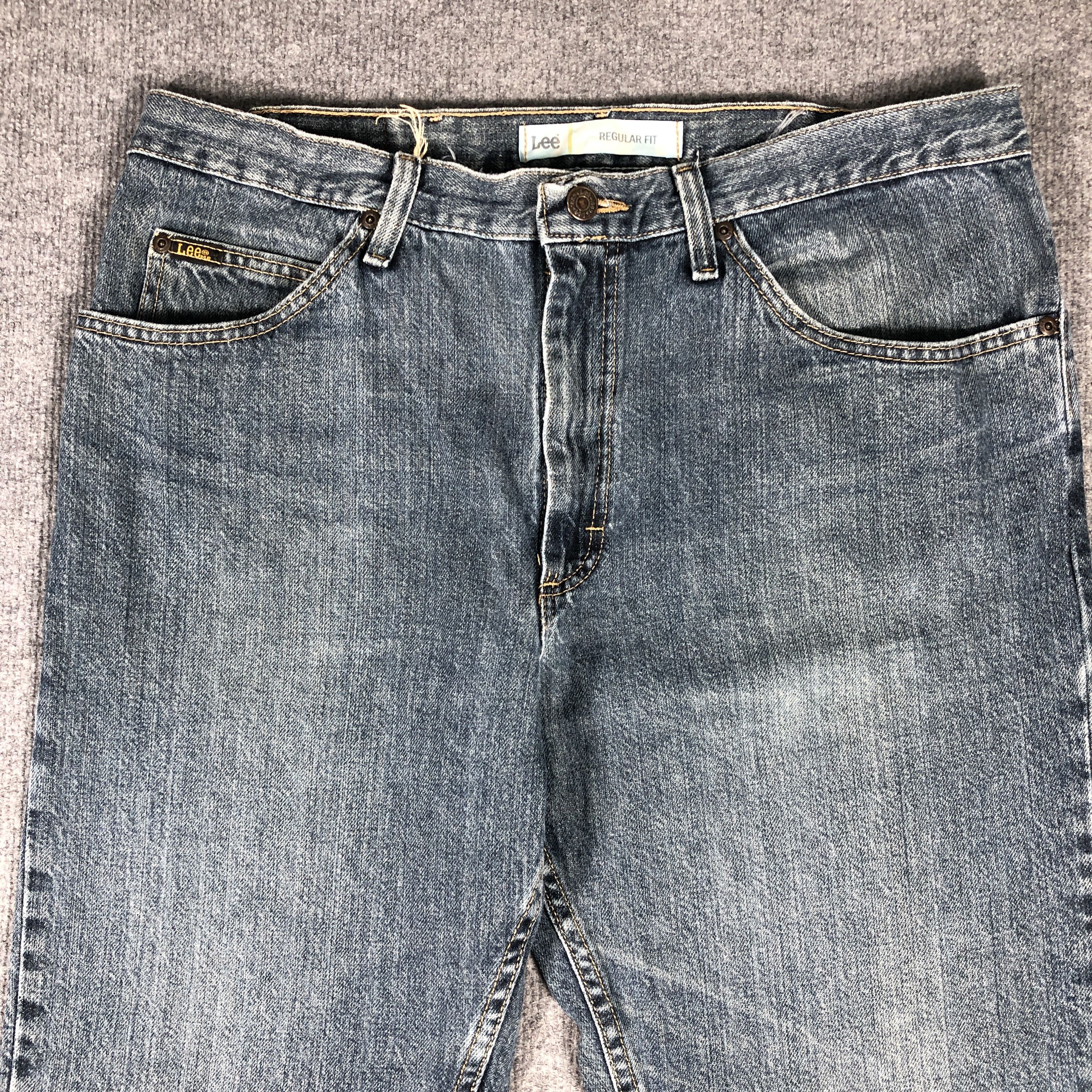 Lee × Vintage Vintage Lee Regular Fit Jeans L806 Size US 36 / EU 52 - 3 Thumbnail