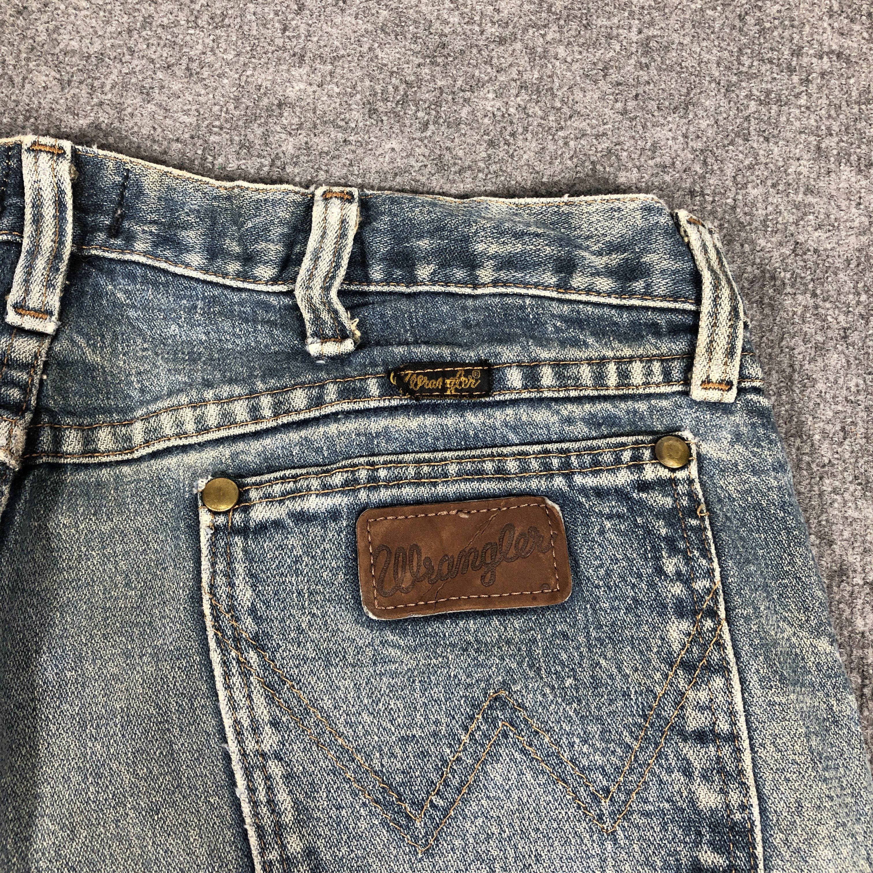 Vintage × Wrangler Vintage Wrangler Regular Fit Jeans Dirty L1004 Size US 36 / EU 52 - 10 Thumbnail