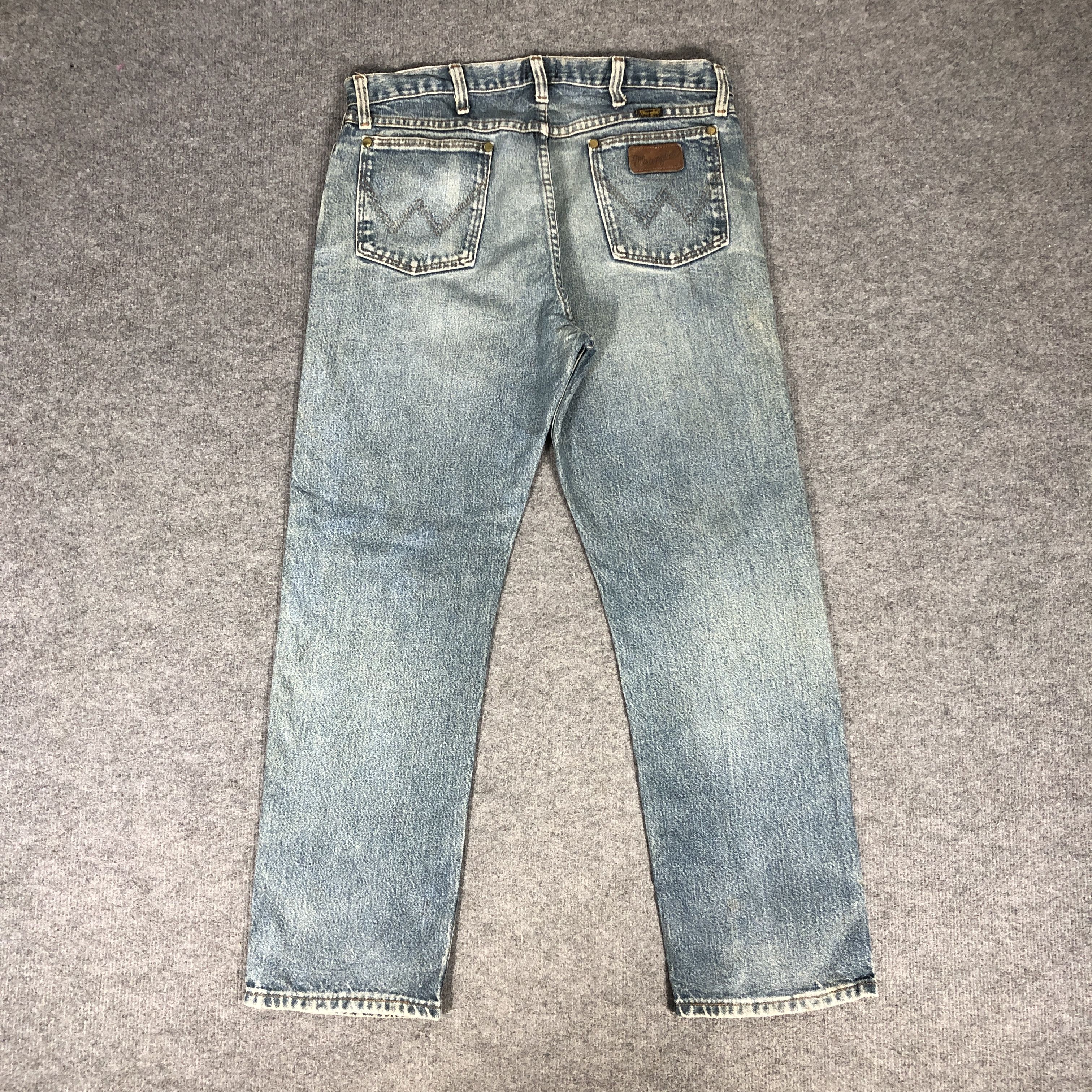 Vintage × Wrangler Vintage Wrangler Regular Fit Jeans Dirty L1004 Size US 36 / EU 52 - 7 Thumbnail