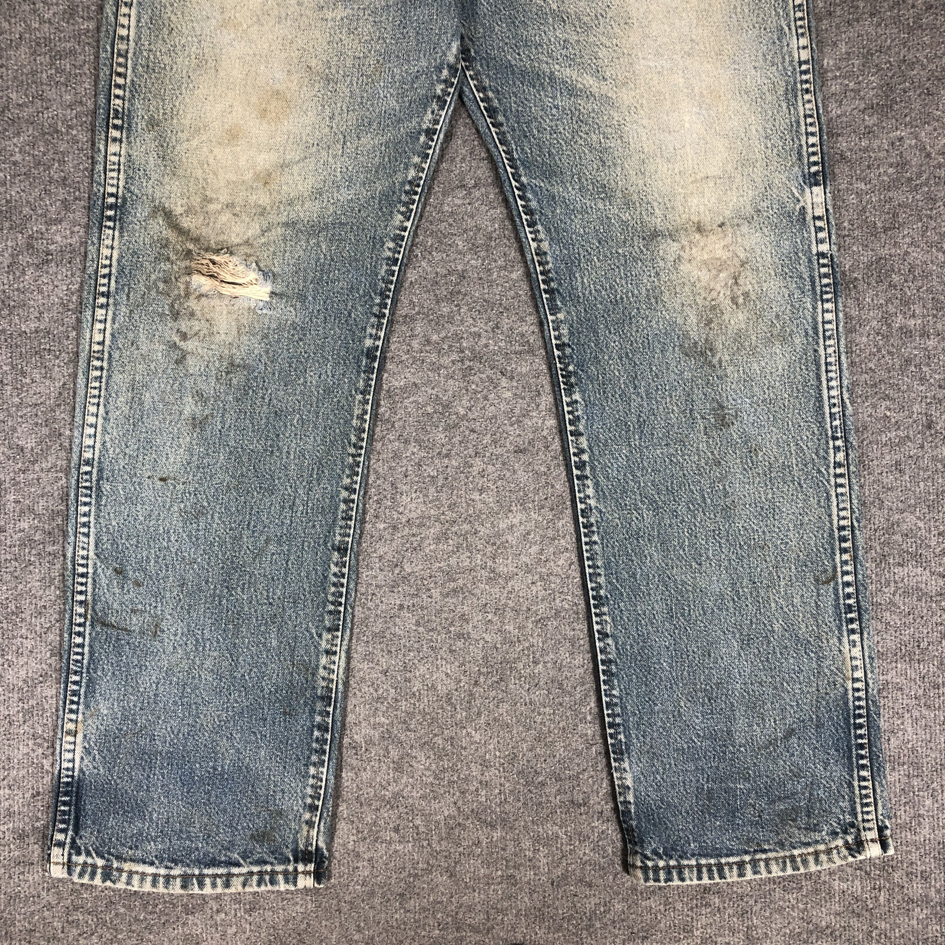 Vintage × Wrangler Vintage Wrangler Regular Fit Jeans Dirty L1004 Size US 36 / EU 52 - 5 Thumbnail