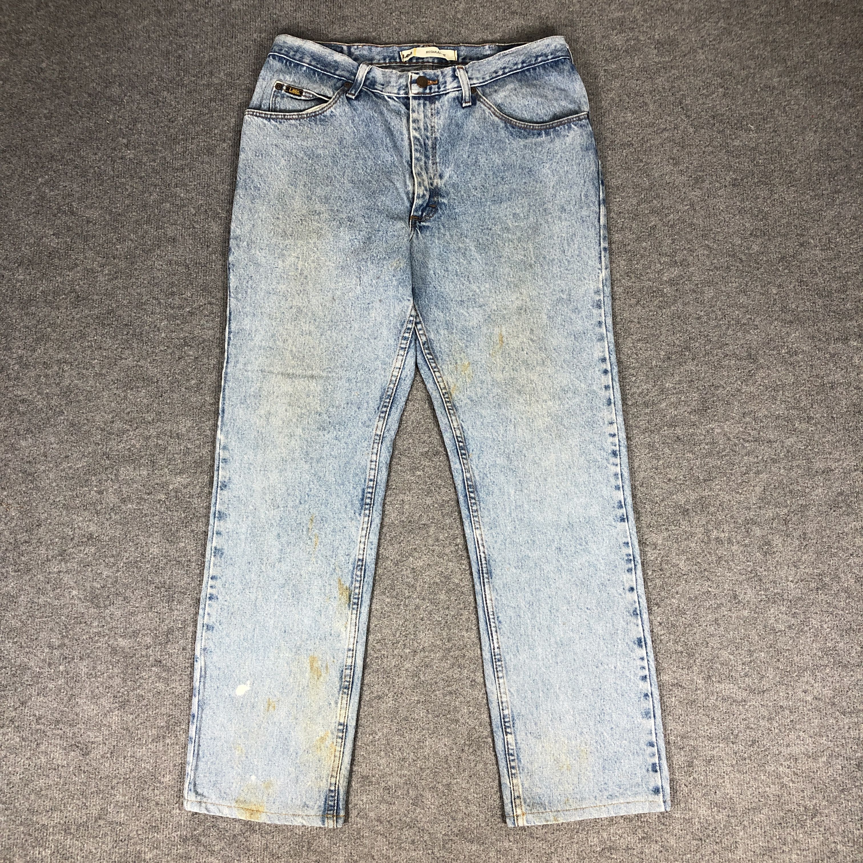 Lee × Vintage Vintage Lee Regular Fit Jeans L915 Size US 35 - 3 Thumbnail