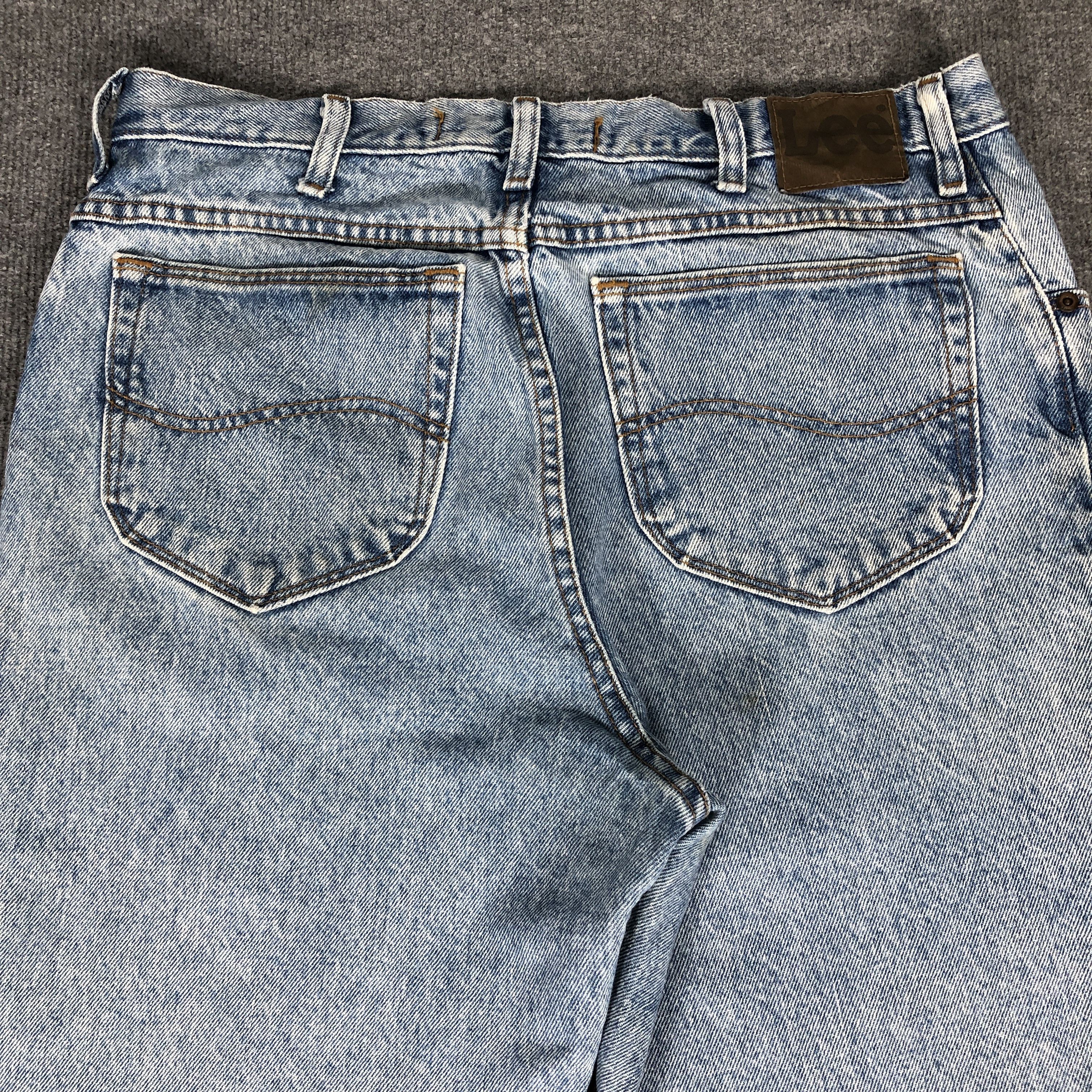 Lee × Vintage Vintage Lee Regular Fit Jeans L915 Size US 35 - 7 Thumbnail